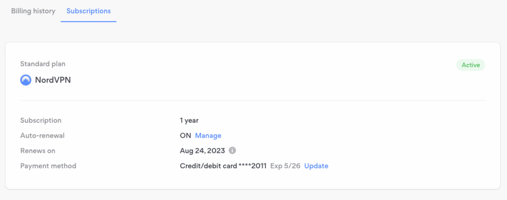 NordVPN-manage-subscription