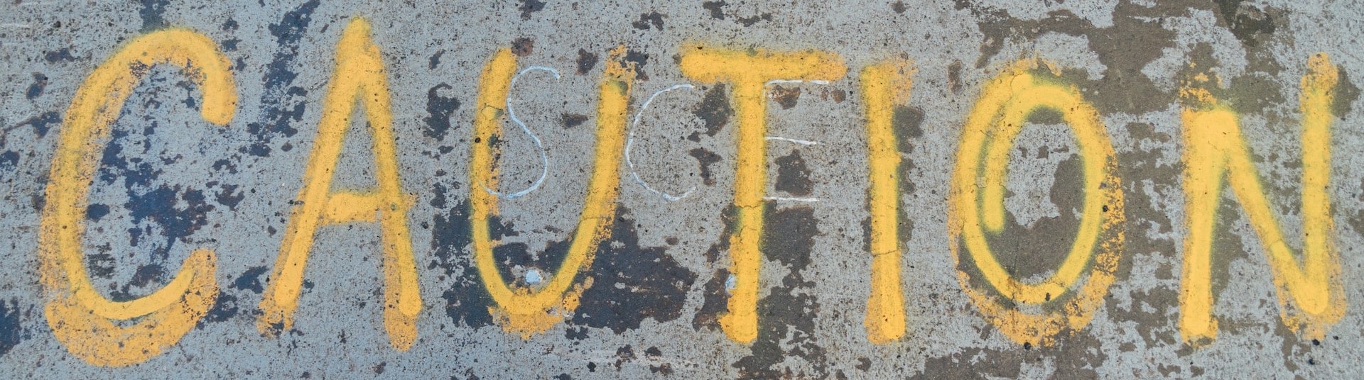 cautuion